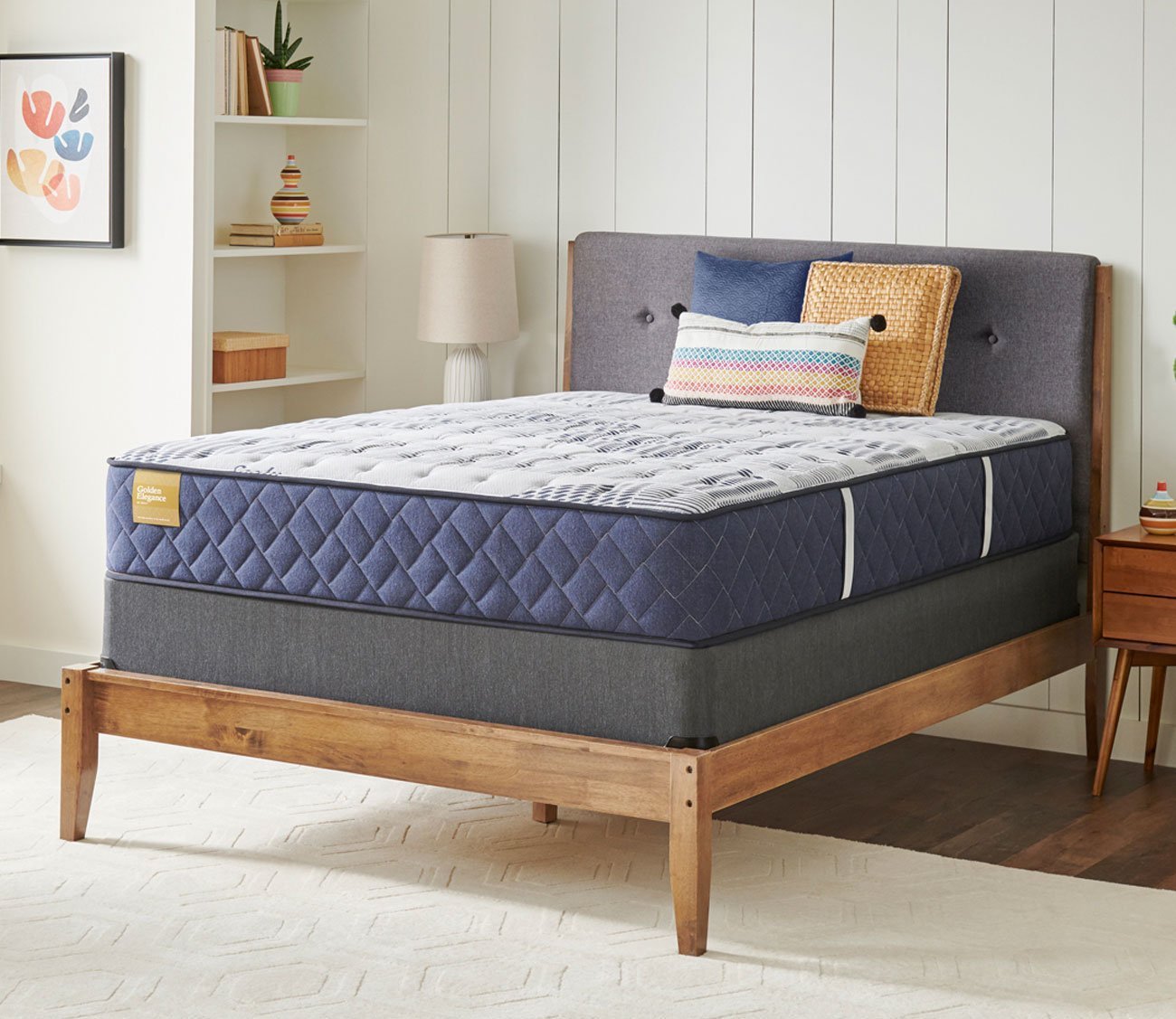 Golden Elegance Etherial Cushion Firm Mattress