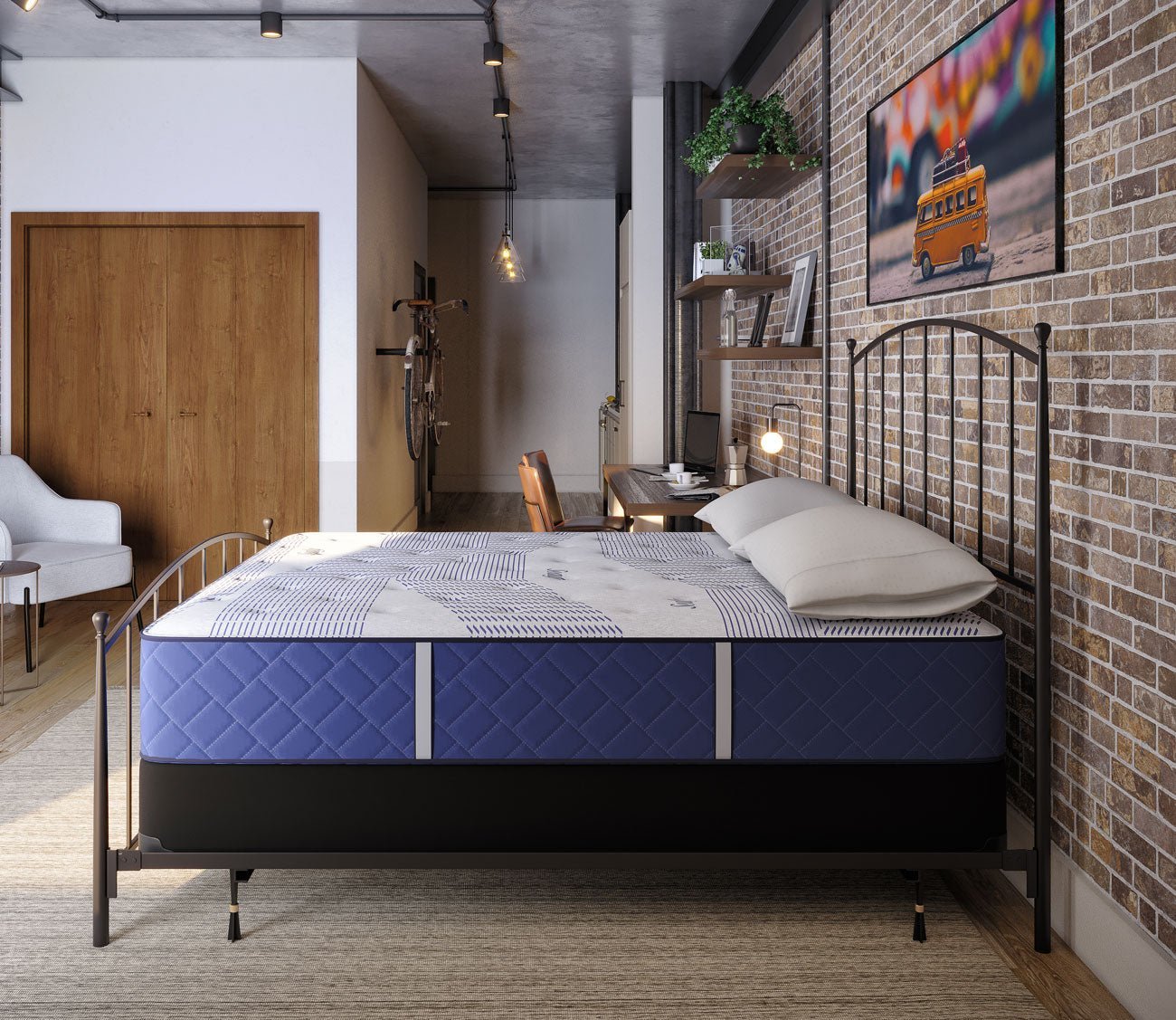 Golden Elegance Etherial Plush Mattress
