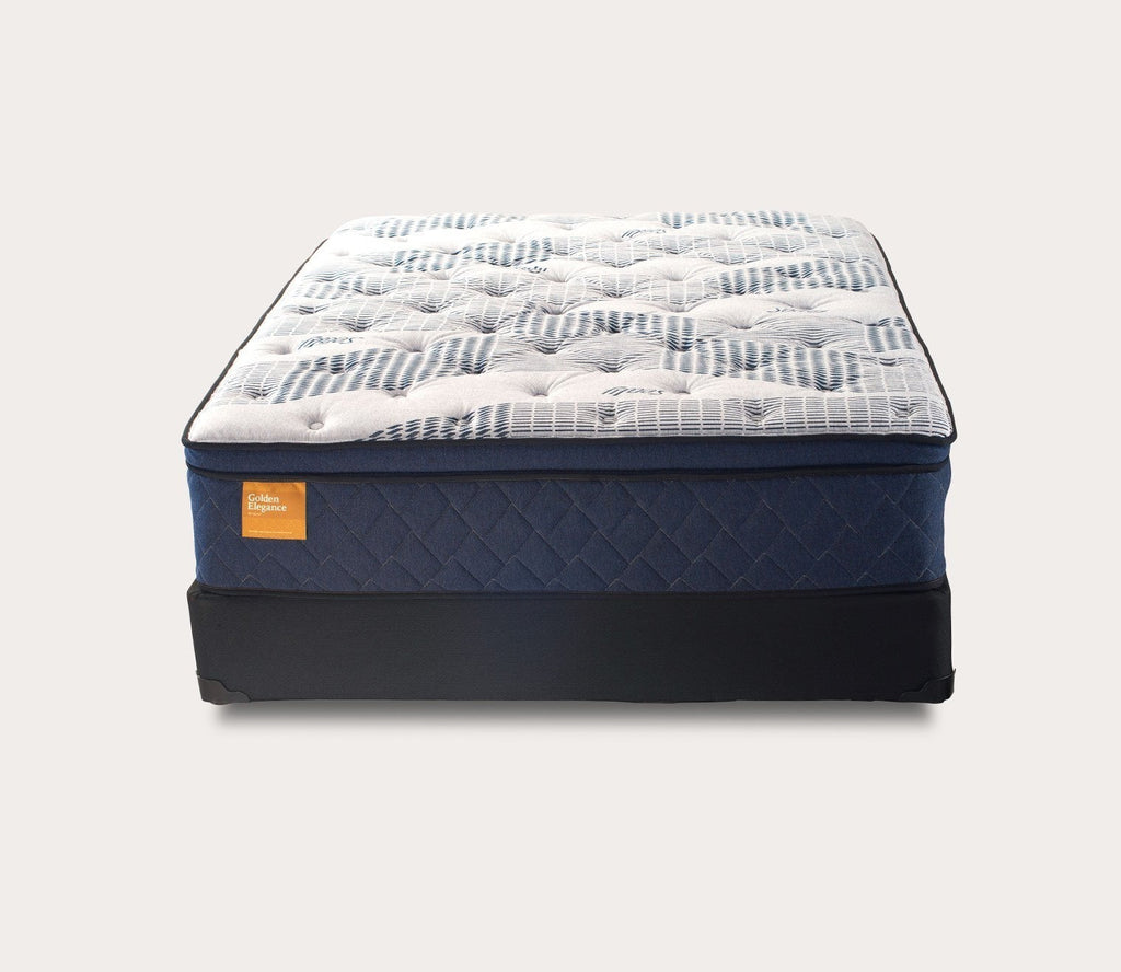 Golden Elegance Gilded Breath Plush Pillow Top Mattress