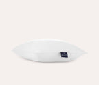 Middelhard queen-size bedkussen van latex en dons