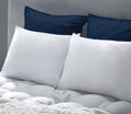 Queen Medium Latex and Down Bed Pillow