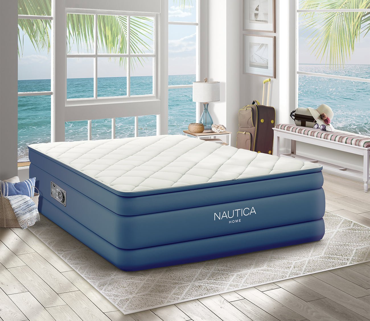Cloud Supreme 20'' Raised Air Mattress with Zip-Off Pillowtop