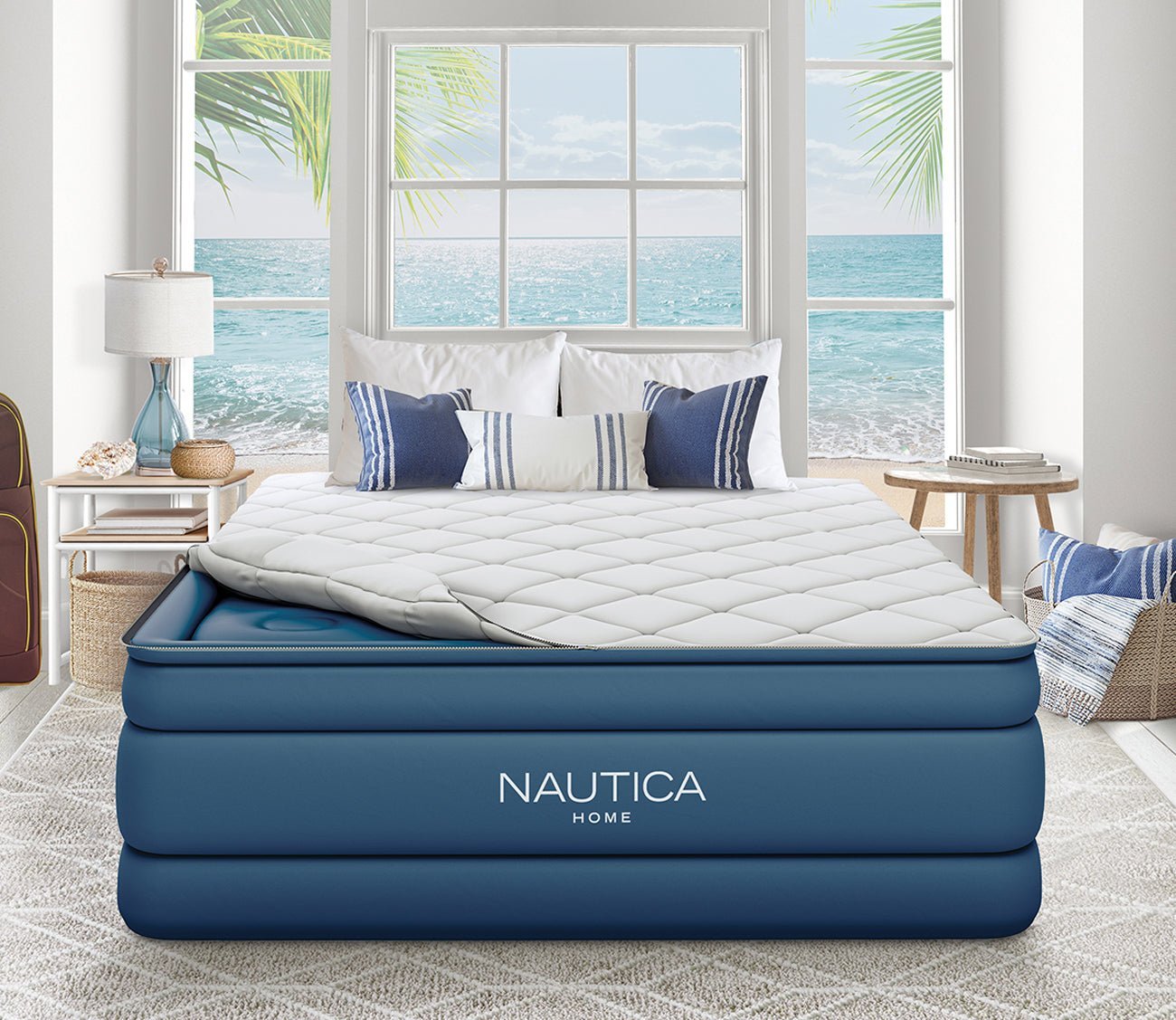 Cloud Supreme 20'' Raised Air Mattress with Zip-Off Pillowtop