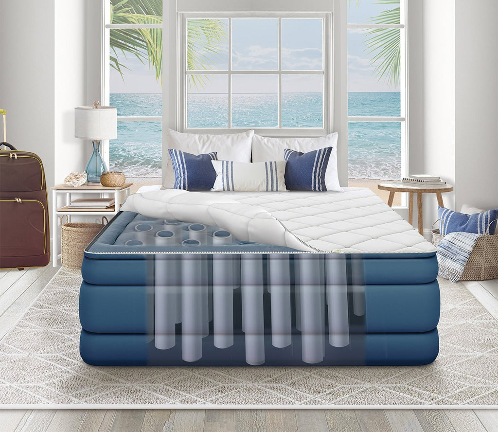 Cloud Supreme 20'' Raised Air Mattress with Zip-Off Pillowtop