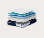 Firm Gel Memory Foam Mattress with Cooling Cover