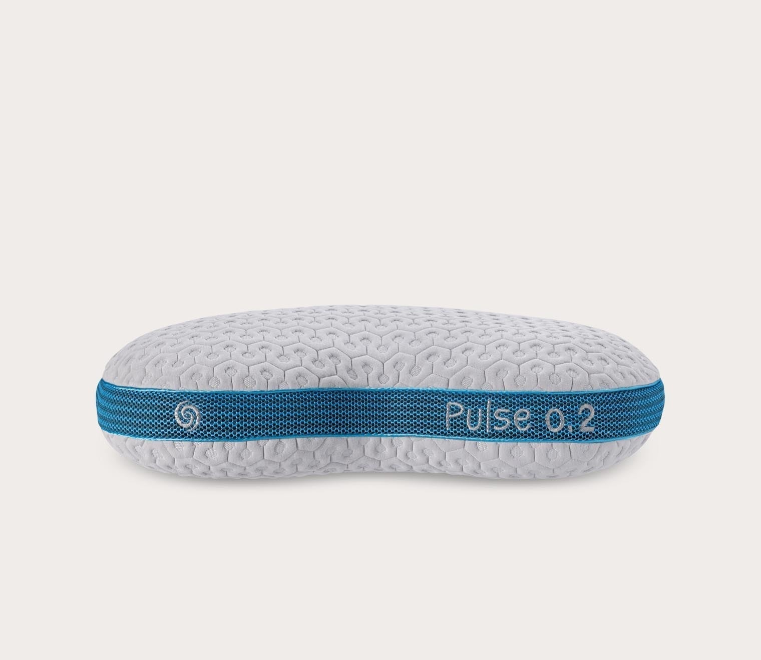 Curved Youth Moisture-Wicking Foam Performance Pillow