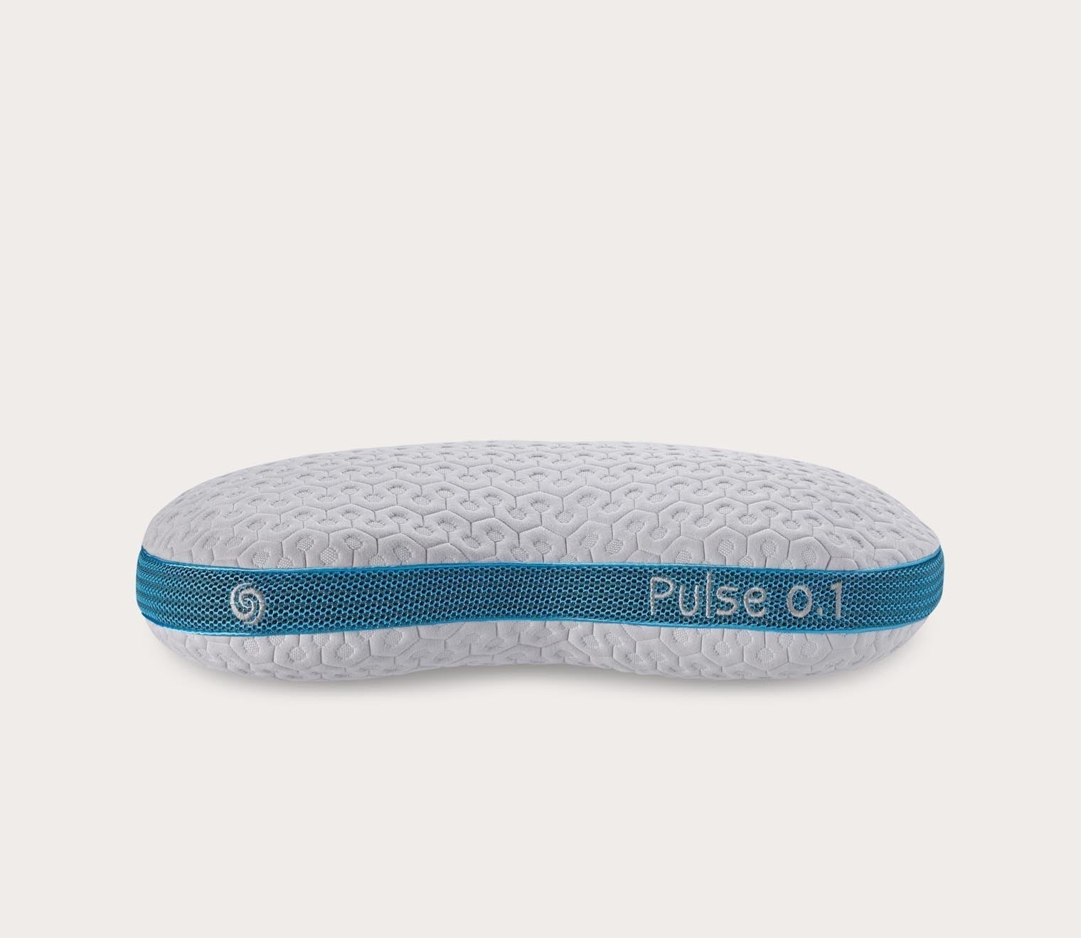 Curved Youth Moisture-Wicking Foam Performance Pillow