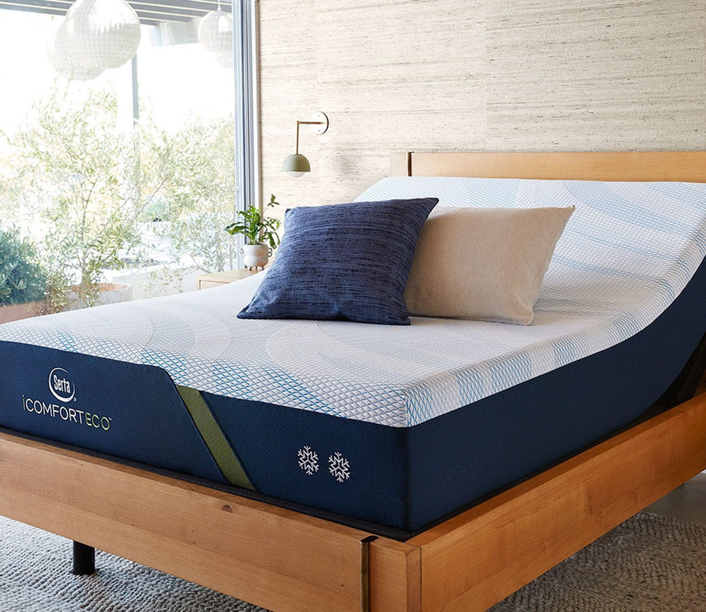 Serta iComfortECO F10 Medium Foam Mattress - FLOOR SAMPLE