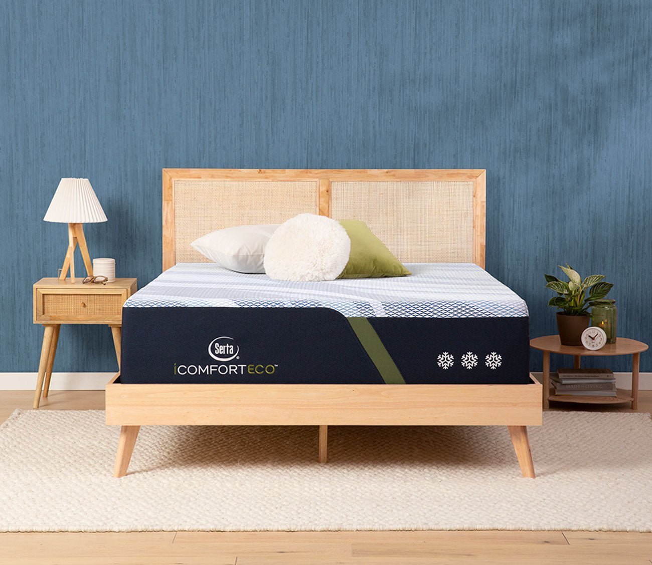 F30LTX Firm Eco-Friendly Latex Memory Foam Mattress