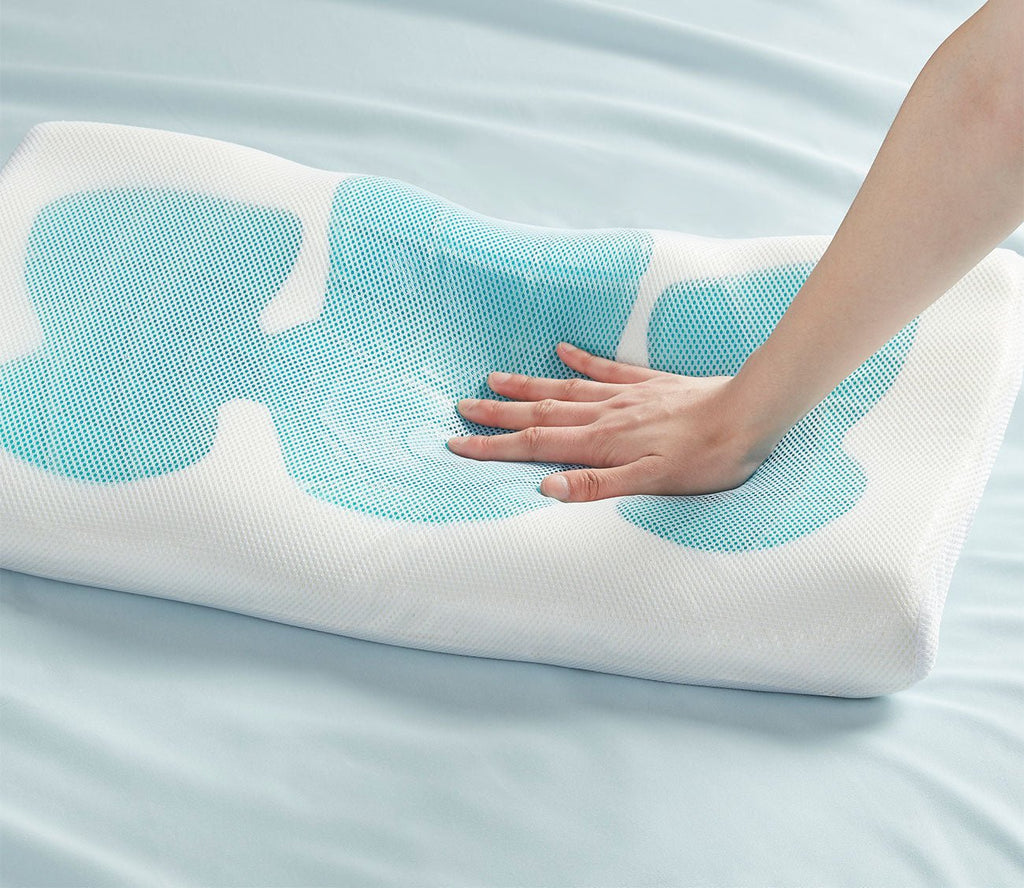 Cooling Gel Contour Memory Foam Support Pillow