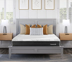 Medium-Plush Hybrid Mattress Cool-to-Touch Cover 10.5 Inch