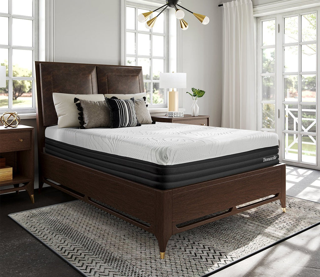 Plymouth 12.5'' Gel Memory Foam Medium Plush Hybrid Mattress