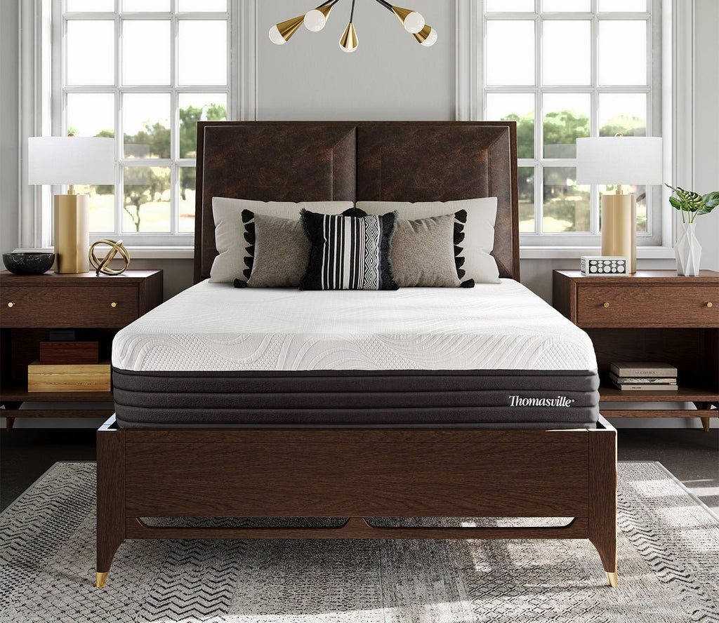 Plymouth 12.5'' Gel Memory Foam Medium Plush Hybrid Mattress