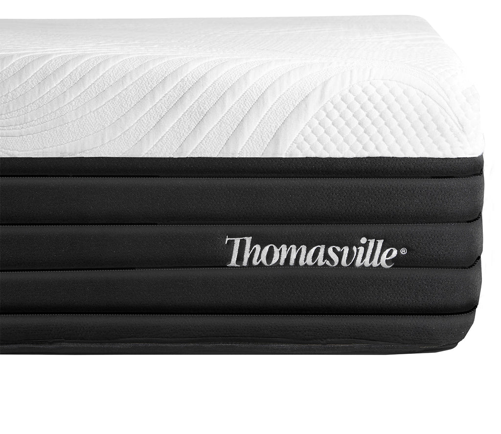 Plymouth 12.5'' Gel Memory Foam Medium Plush Hybrid Mattress