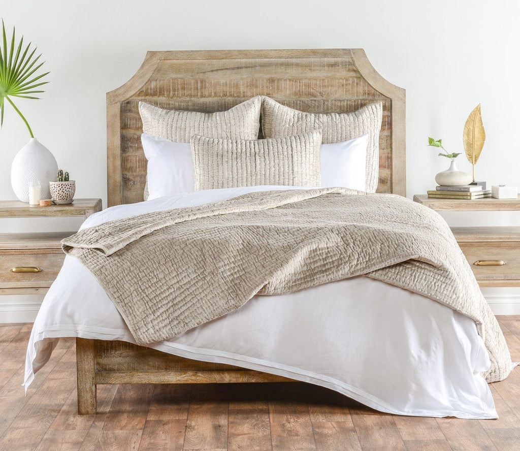 Bari Velvet Pebble Quilt