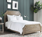 White Cotton Quilted Pillow Sham Antibacterial Standard King