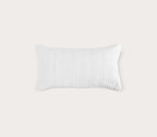 White Cotton Quilted Pillow Sham Antibacterial Standard King