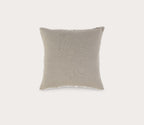 Ivory Natural Chenille Woven Decorative Throw Pillow