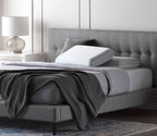 Gel Memory Foam Pillow with Reversible Cooling Cover