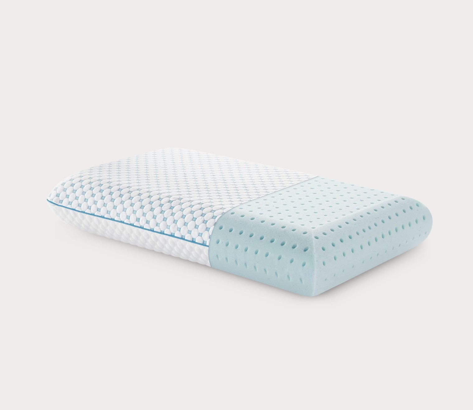 Gel Memory Foam Pillow with Reversible Cooling Cover